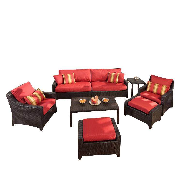 户外家具塑料藤沙发花园室外防水防晒藤编阳台沙发椅藤艺沙发组合,淘宝优惠券,粉丝福利购,淘宝优惠卷