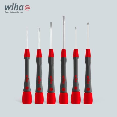 wiha威汉螺丝起子套装6件套260PK701铬钼钒钢一字十字 - 图0