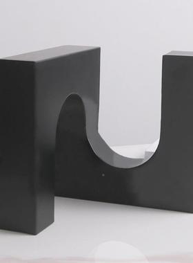 简约几何拱门EOJ摆件现代轻奢样板间玄关象意创艺术家居软装饰柜