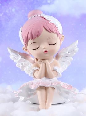 新款芭蕾贝拉女礼孩礼面品大容1143-19量存钱罐桌蓄大摆件储罐学