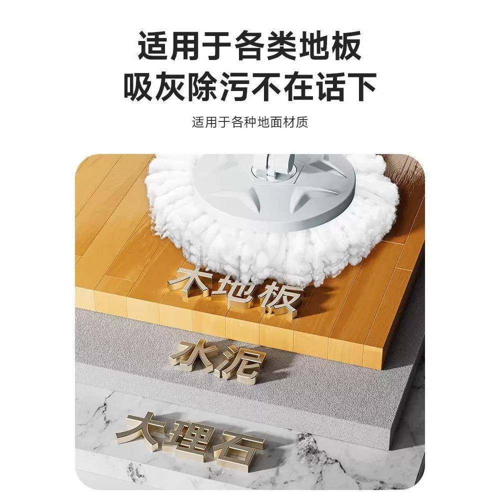 加大加厚带轮拖把桶旋转不锈钢甩干墩布家用拖布免手洗干湿两媛洛,淘宝优惠券,粉丝福利购,淘宝优惠卷