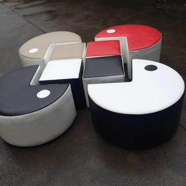 幼儿园沙发亲子园培训班母婴店沙发早教沙发贪吃蛇异形组合皮凳,淘宝优惠券,粉丝福利购,淘宝优惠卷