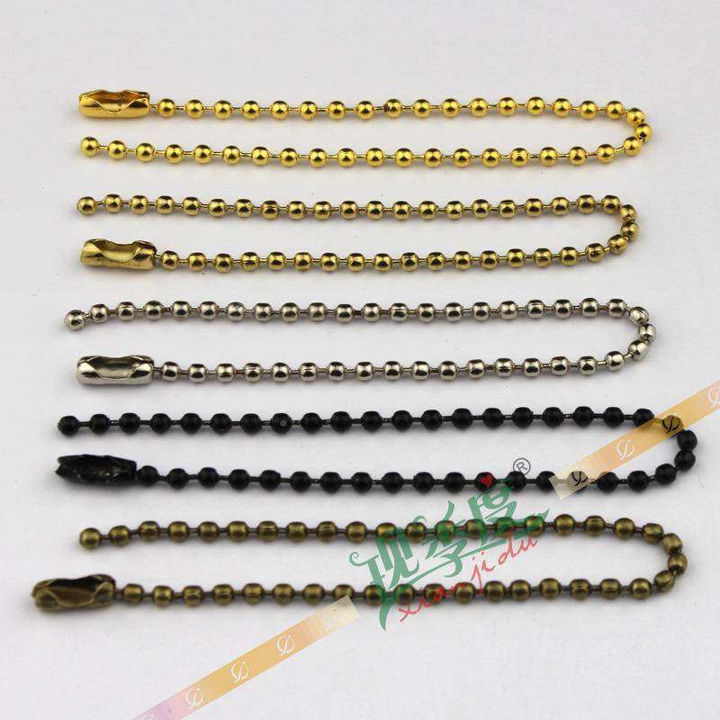 珠链挂铁质衣服皮带箱ONR包吊绳吊粒绳扣服装子母商标标签吊牌索,淘宝优惠券,粉丝福利购,淘宝优惠卷