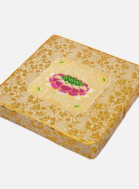 凤云飞具佛用品方形圆形棕板椰丝垫打坐垫拜坐禅椅跪01蒲团拜椅垫