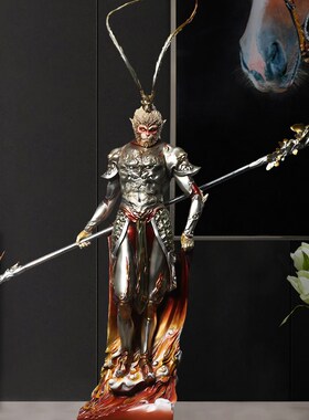 黑神话悟空齐天大圣归来孙家居办公室神话摆件车载斗战胜佛鱼