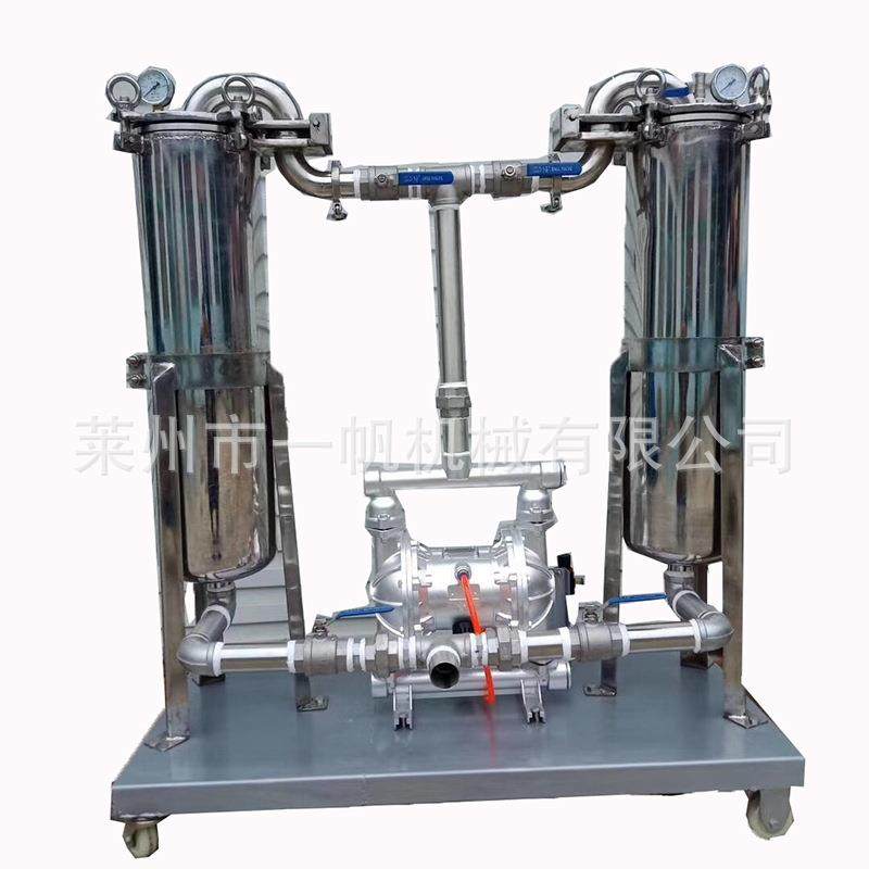 【一帆】 涂料油漆自动计重 不锈钢移动 液体滤袋式过滤机 过滤器,淘宝优惠券,粉丝福利购,淘宝优惠卷