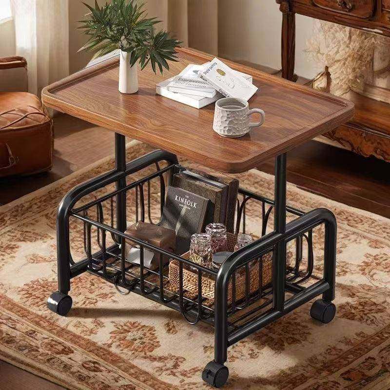 茶几客沙发创意小推车架SMT收纳移动带轮桌家厅茶用卧室置物小桌,淘宝优惠券,粉丝福利购,淘宝优惠卷