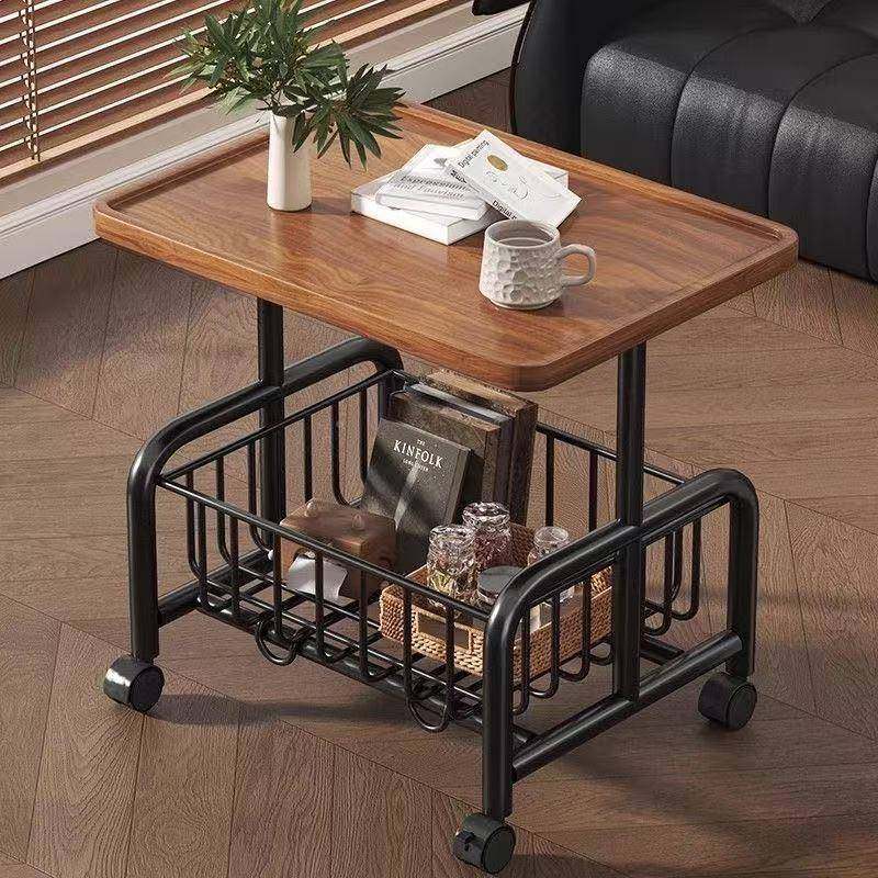 茶几客沙发创意小推车架SMT收纳移动带轮桌家厅茶用卧室置物小桌,淘宝优惠券,粉丝福利购,淘宝优惠卷