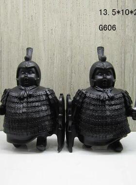 兵马俑创酒意新中电式人物摆柜装饰品家居饰品客t5553580厅视柜办