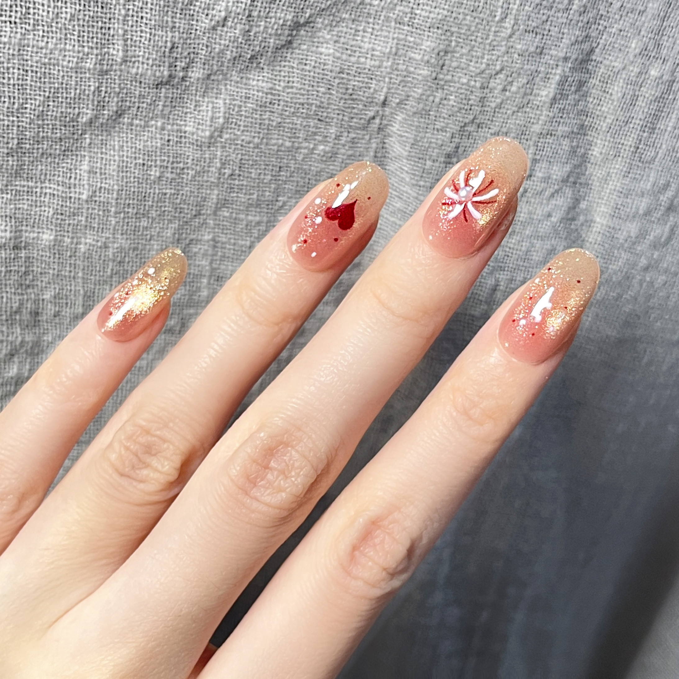 手工甲猫眼穿戴甲轻奢烟花假指甲显白气质美甲贴片高级感指甲贴片,淘宝优惠券,粉丝福利购,淘宝优惠卷