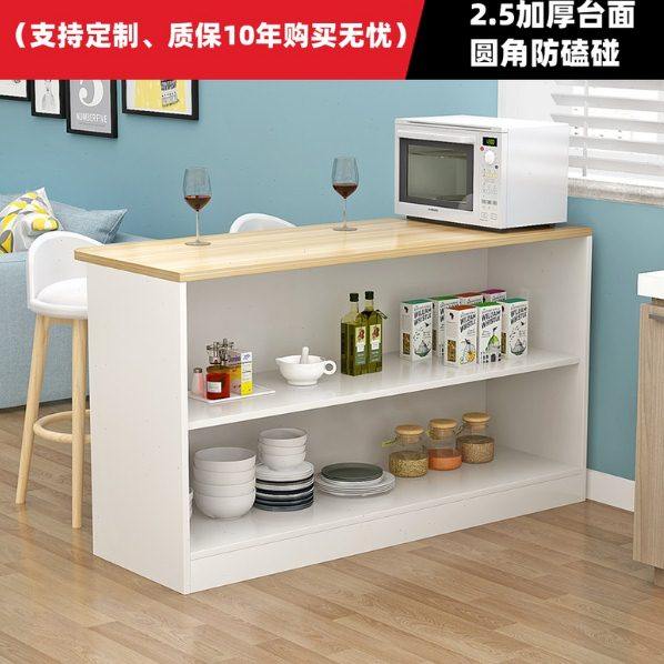 家用小户型吧台桌定制开放式厨房客餐厅隔断小柜多功能餐边柜双面,淘宝优惠券,粉丝福利购,淘宝优惠卷