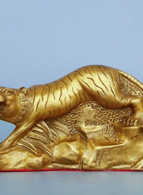 黄铜十二生肖摆件全套铜狗鼠牛虎兔龙蛇马羊猴鸡猪招三合吉祥物