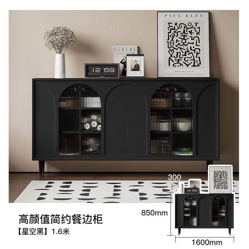 中古餐物边柜多层收纳无品牌/大油储空间风复古法式客厅隔断柜奶,淘宝优惠券,粉丝福利购,淘宝优惠卷