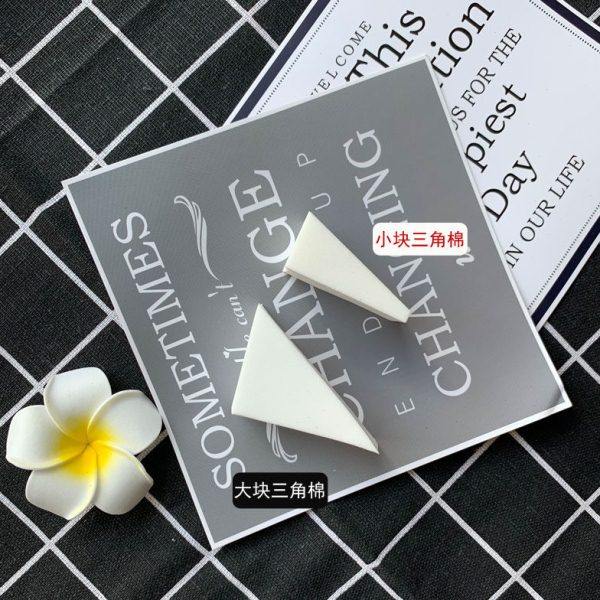 影楼专用干湿粉扑海绵扑100个/包白色三角粉底BB霜美妆遇水变大,淘宝优惠券,粉丝福利购,淘宝优惠卷