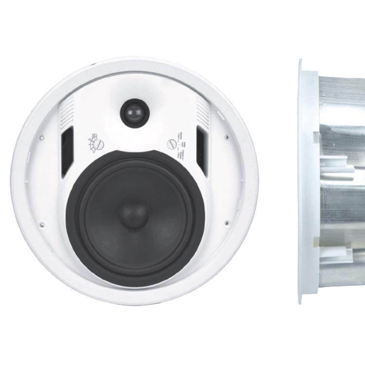 AWCT800二28055频分X同轴设计吸顶音箱180W功率高灵E敏度专业音响,淘宝优惠券,粉丝福利购,淘宝优惠卷