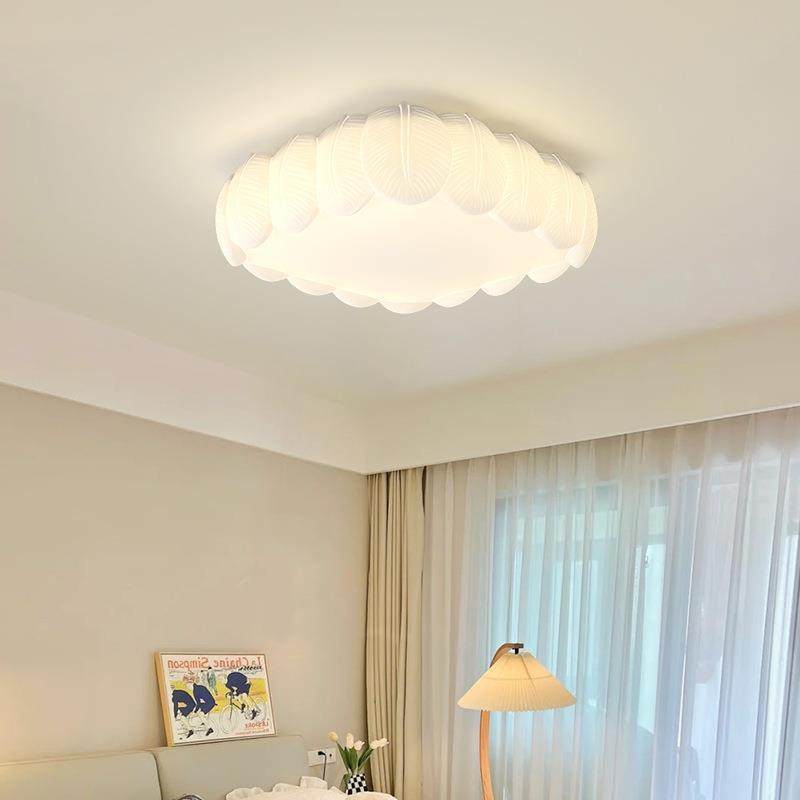 客厅灯吸顶灯奶油风羽毛灯全光谱护眼卧室2025年新款网红北欧灯具,淘宝优惠券,粉丝福利购,淘宝优惠卷