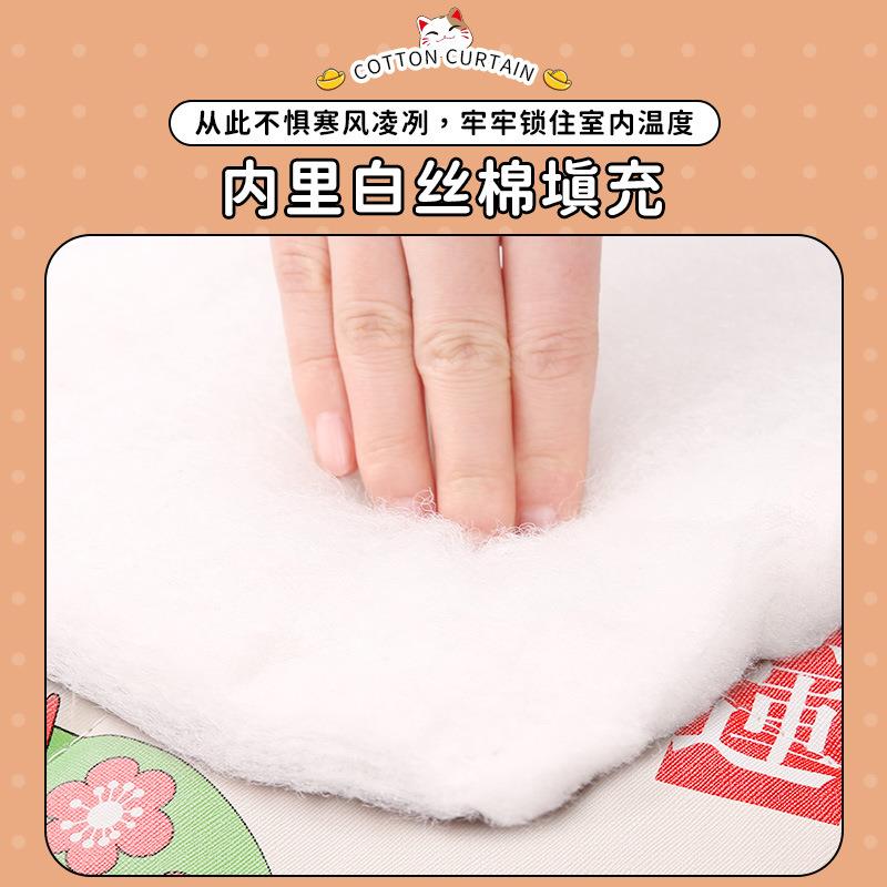 磁性侧挡开棉加厚冬季帘保暖防风CK-001保温隔门断帘防寒挡风空调 - 图1