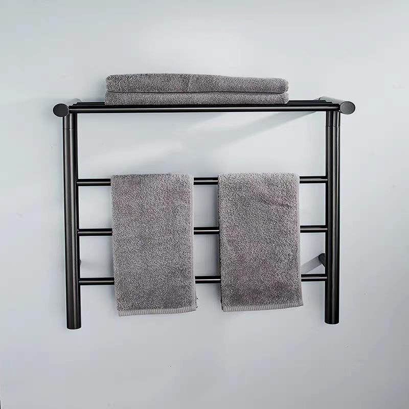 全季酒店毛巾架双杆04不锈钢电镀浴室挂衣架收纳壁挂式收纳架枪灰,淘宝优惠券,粉丝福利购,淘宝优惠卷