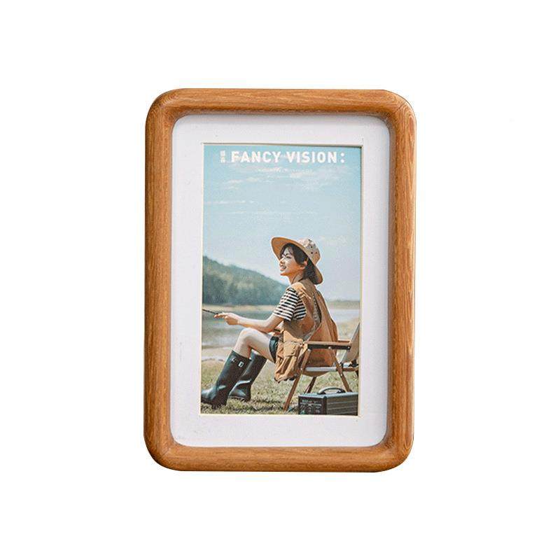 榫卯7寸相框摆YJ8台级感黑胡桃实6寸寸十寸高A木4写真书法制作,淘宝优惠券,粉丝福利购,淘宝优惠卷