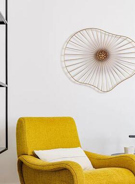 欧式轻奢装摆饰AJ8016件异形钢品珠堆壁挂电拉镀丝防锈防潮金属饰