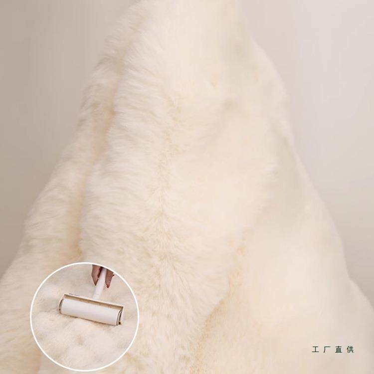 加仿兔毛卧室油床边厚毯柔软泡绒高泡级F98HMJ97感飘窗房间地垫奶,淘宝优惠券,粉丝福利购,淘宝优惠卷