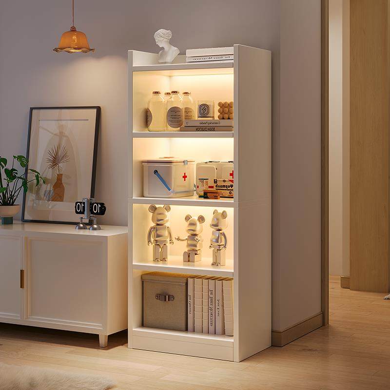 书架落地置物架墙边角窄小柜子收纳柜储物柜自由组合格子家用书柜,淘宝优惠券,粉丝福利购,淘宝优惠卷