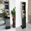 Community building intercom access control column fingerprint machine access control column vertical face attendance machine punch card machine bracket