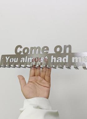 货不锈钢金属马拉奖牌展示架20243060创松意饰品现多种规格挂可做