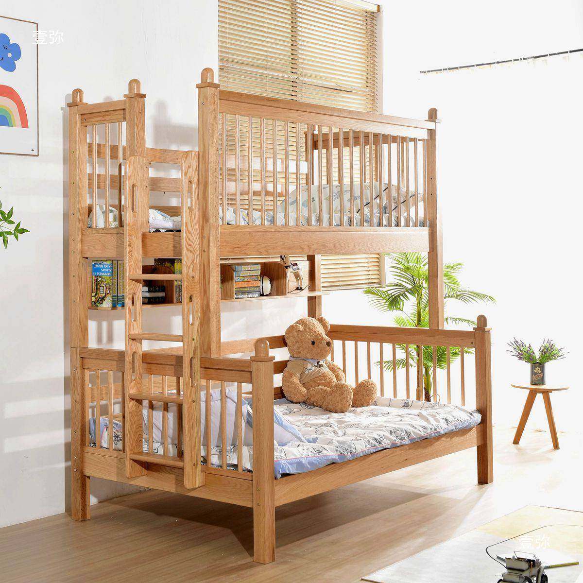 儿童上下滑梯床滑动上下平行玩耍床双层床子母床高低拆分可分男孩,淘宝优惠券,粉丝福利购,淘宝优惠卷