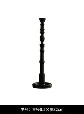 法式中古烛台香薰蜡烛座蜡家用烛光道浪漫摆件具烛台餐桌装DJT饰