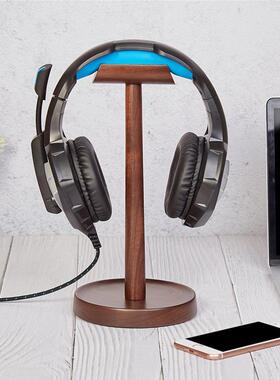 耳TAS218M创意架头戴式实木耳机架支架电脑耳机支麦收纳放置挂架