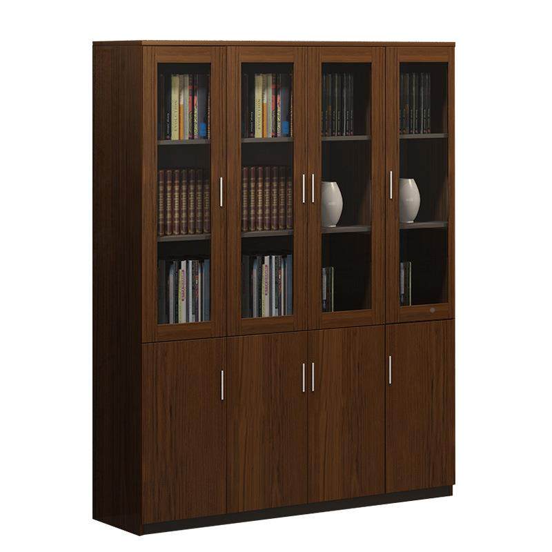 文件带柜木质锁板式家具办公璃柜带玻书柜收储物资料柜文件LWC柜,淘宝优惠券,粉丝福利购,淘宝优惠卷