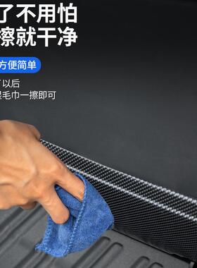 适用24款普拉多座椅防踢板霸道Toyotaprado座椅保护罩内饰改装件