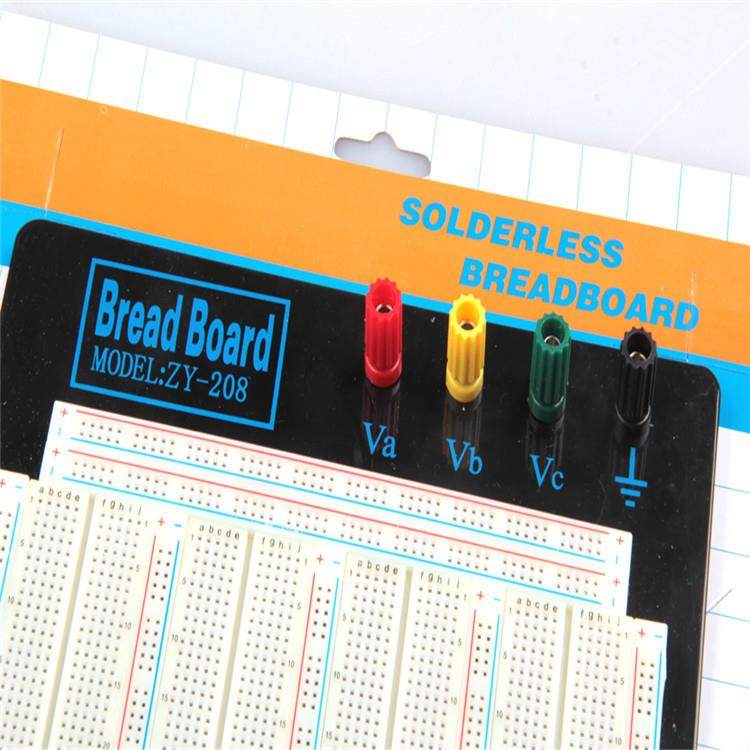 3220孔面包板学生电子教学仪器实验测试版免焊式电路板ZY-208,淘宝优惠券,粉丝福利购,淘宝优惠卷