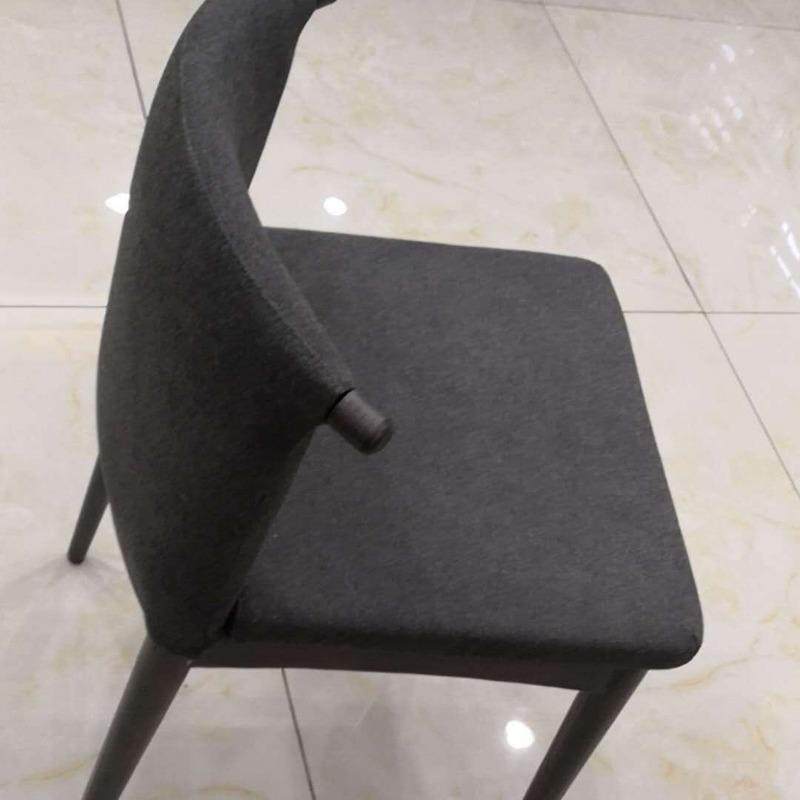 餐椅家用北欧靠背凳子书桌现代简约卧室女餐厅铁艺牛角椅子,淘宝优惠券,粉丝福利购,淘宝优惠卷