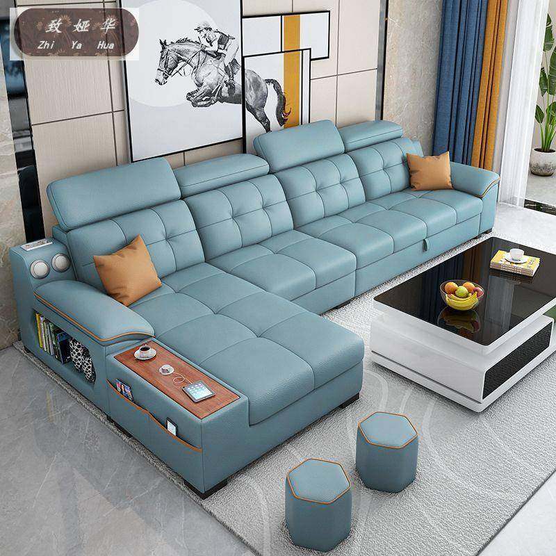 多功能储物双人小户型客厅奶油风新款猫爪皮两用沙发床可折叠,淘宝优惠券,粉丝福利购,淘宝优惠卷