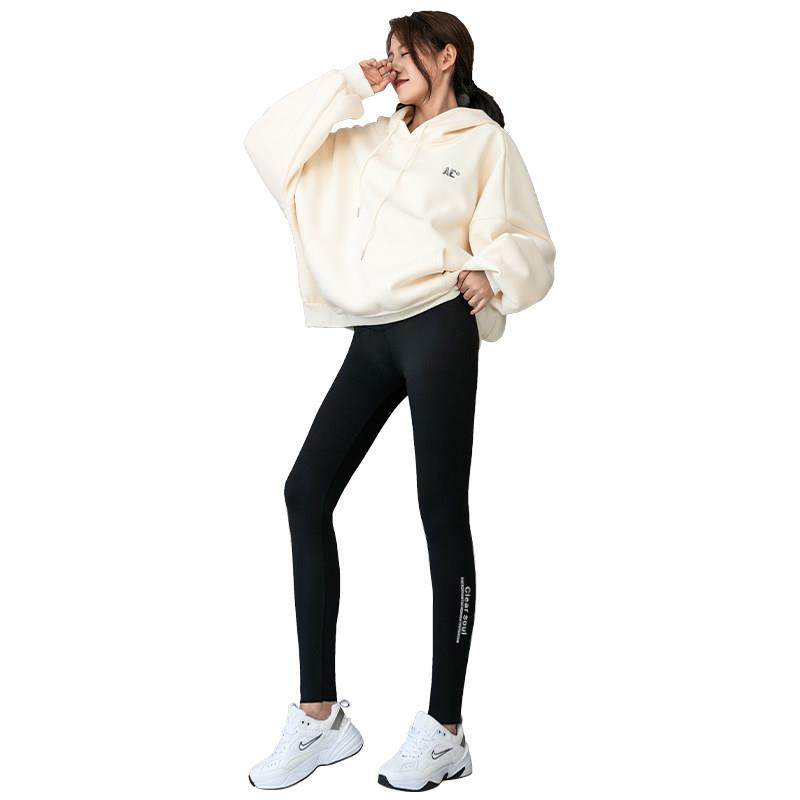 孕妇裤子鲨鱼裤内搭裤春秋季女瑜伽外穿加绒加厚芭比春秋冬款大尺,淘宝优惠券,粉丝福利购,淘宝优惠卷