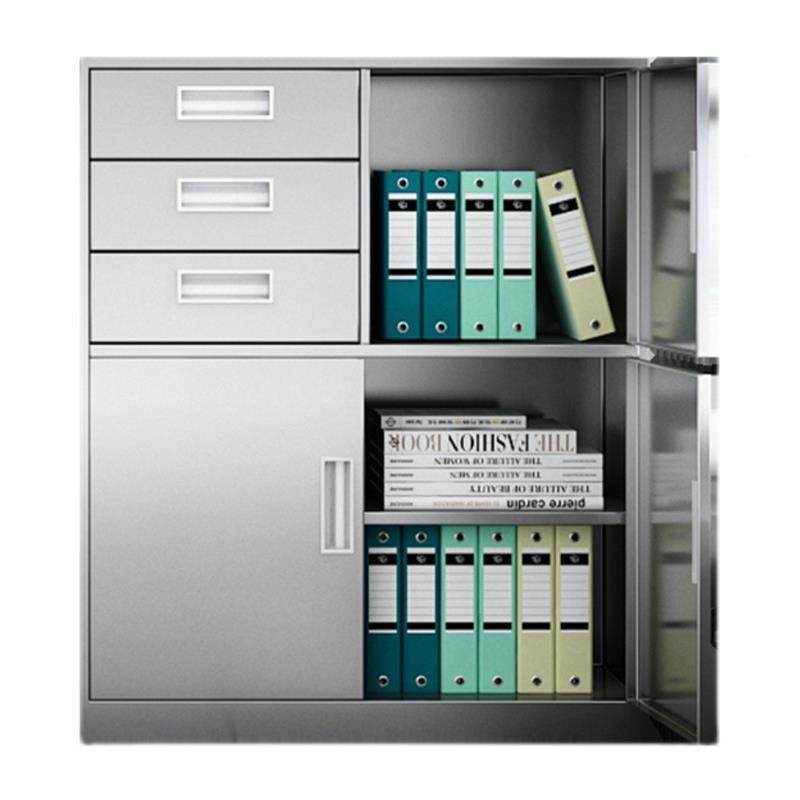 工不锈钢矮柜柜文件柜屉资料柜00055阳台储子物具柜桌下活动小柜,淘宝优惠券,粉丝福利购,淘宝优惠卷