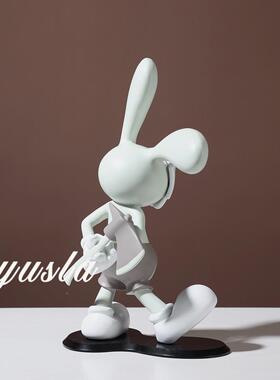 爱卡通视儿童板房LHY间可摆件样间客厅玄关电柜别墅展厅动物软装