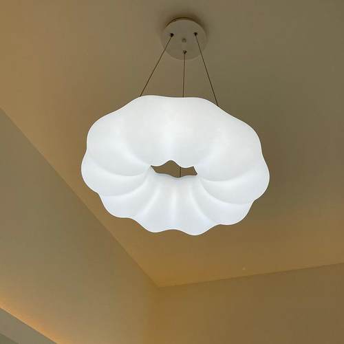 客厅吸顶灯圆DF-9502形网红云店朵L服装童儿房ED卧室创意南瓜餐厅 - 图0