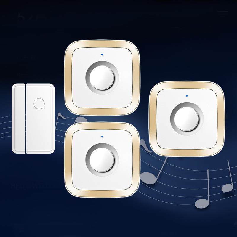 超市门口冰箱冰柜开门感应提醒器店铺门铃窗户门磁防盗报警器家用,淘宝优惠券,粉丝福利购,淘宝优惠卷