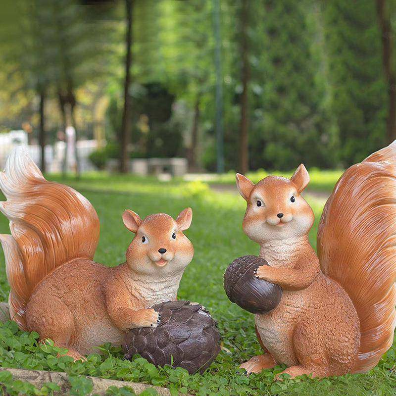 大型户外玻璃钢雕塑景观灯定制发光松鼠造型灯落地摆件led装饰灯,淘宝优惠券,粉丝福利购,淘宝优惠卷