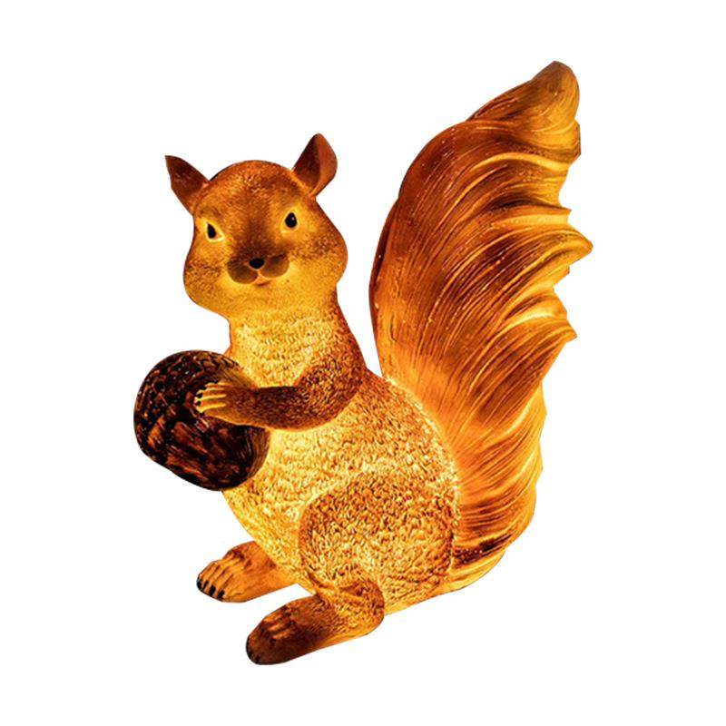 大型户外玻璃钢雕塑景观灯定制发光松鼠造型灯落地摆件led装饰灯,淘宝优惠券,粉丝福利购,淘宝优惠卷