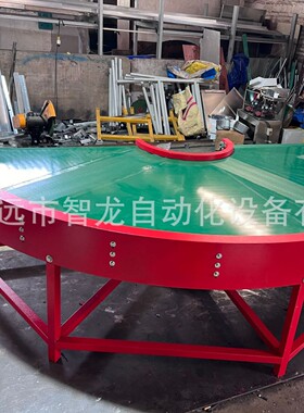 转弯机90度180度转弯输送带电商直播间环形流水线U型转弯传送带
