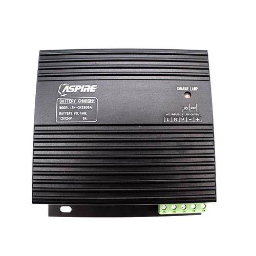 CH2806A发电机组浮充器6A柴油机组智能充电器12V/24V电瓶充电器 - 图3