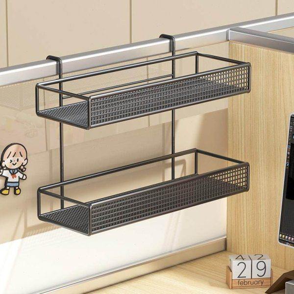 办公室挂篮工位多层收纳框办公用具整理神器桌上隔板悬挂式置物架,淘宝优惠券,粉丝福利购,淘宝优惠卷