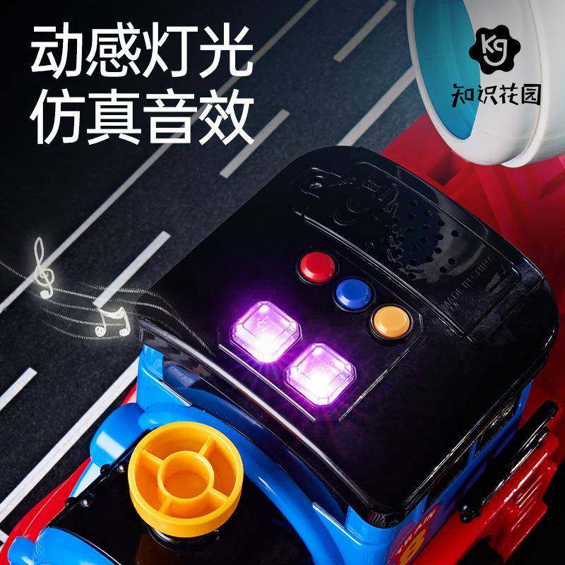 托马儿童斯玩具男孩合金小汽车弹射炮弹轨道火车变形可折叠大卡车,淘宝优惠券,粉丝福利购,淘宝优惠卷