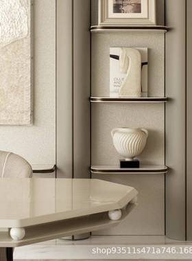 现代简民约白色花器风高颜值高UXV客厅宿家百搭艺术级感居软装