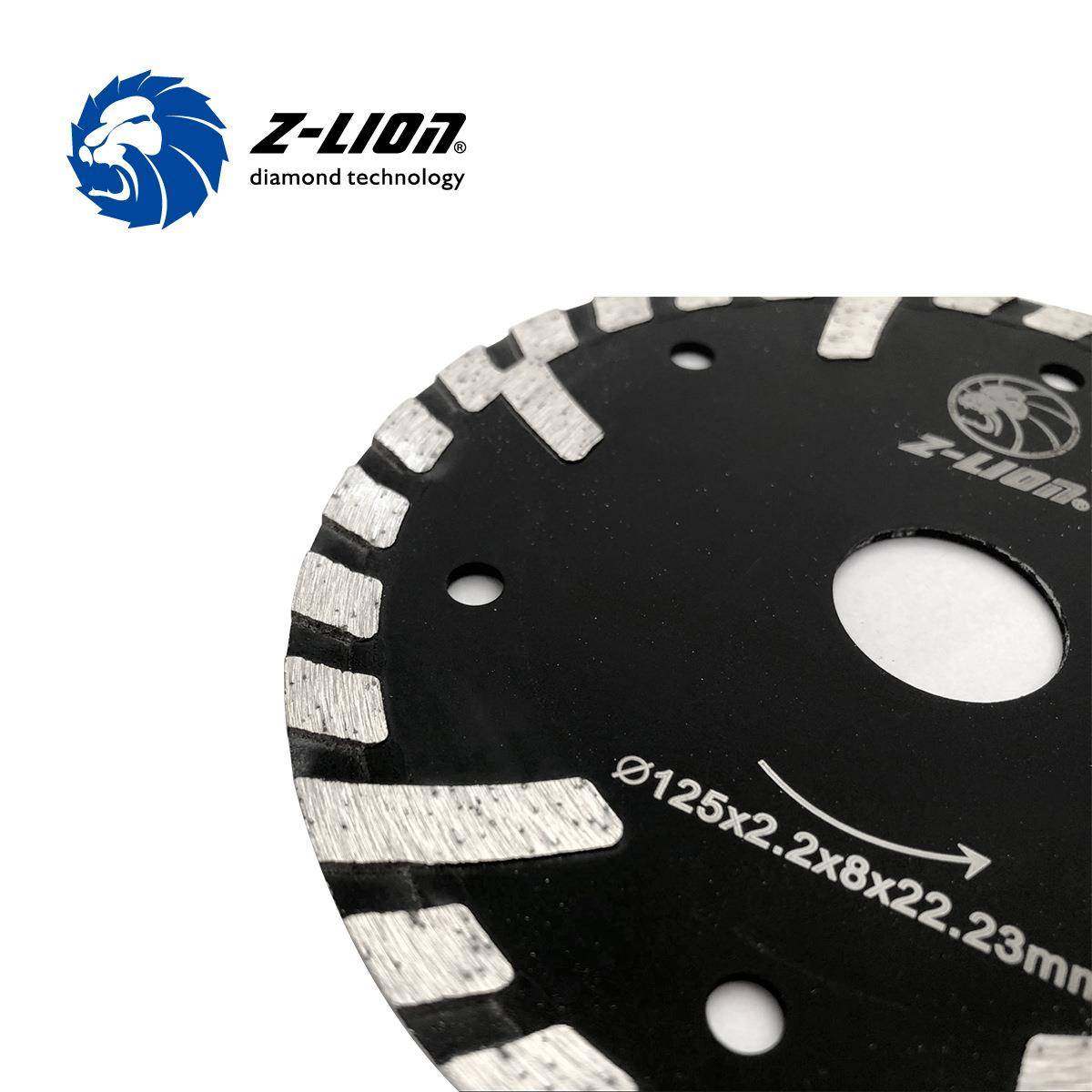 粗齿波纹片带护齿125*2.2*8*22.23花岗岩锯片石材锯片湿切片,淘宝优惠券,粉丝福利购,淘宝优惠卷