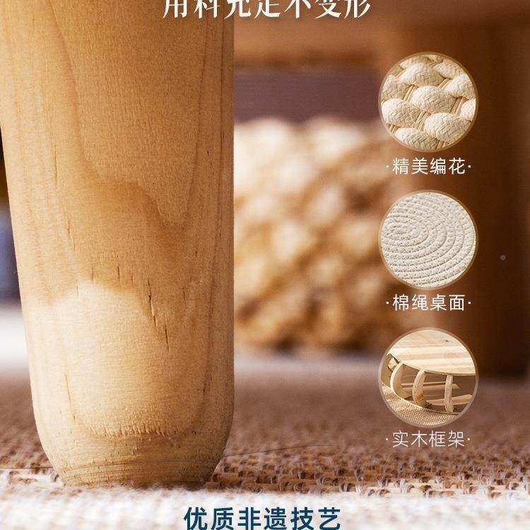 飘窗圆小桌子茶小茶几三件套榻榻52110米可桌阳台桌收纳炕几炕桌,淘宝优惠券,粉丝福利购,淘宝优惠卷